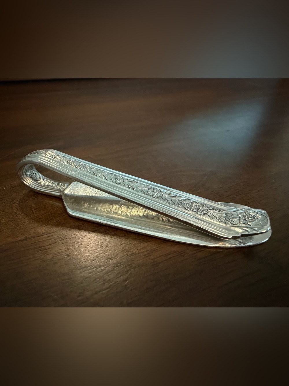 Evangeline Silverware Money Clip